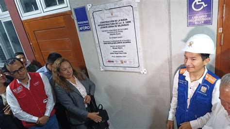 Minedu y la Municipalidad Distrital de Veintiséis de Octubre inauguran