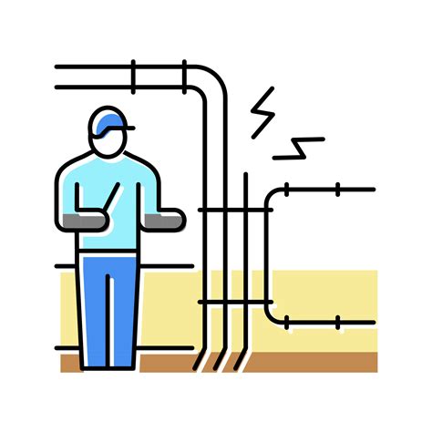 electrical fault finding color icon vector illustration 19540016 Vector ...