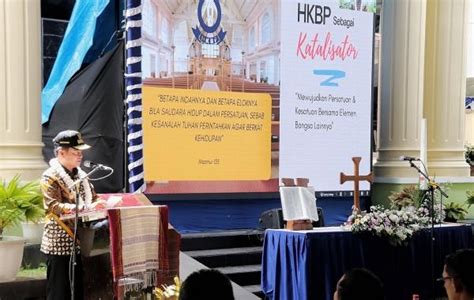 Hadiri Ibadah Syukuran Awal Tahun Pj Gubernur Sumut Ajak Hkbp