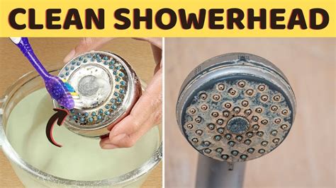 How To Clean A Shower Head Without White Vinegar Best Way To Unclog