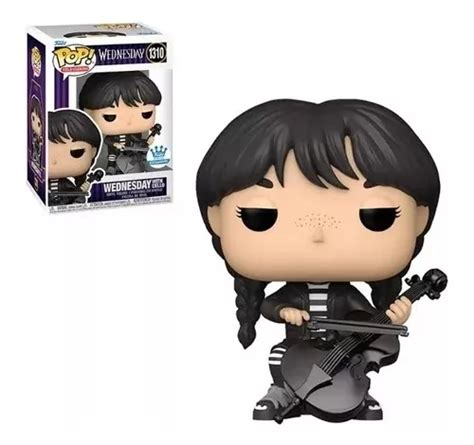 Boneco Funko Pop Wandinha Addams With Cello 1310 Wednesday Wednesday