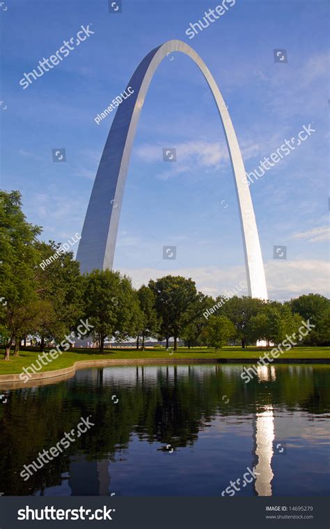 St Louis Arch National Park Stamp Paul Smith