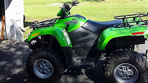 2008 Arctic Cat 650 H1 4x4 Atv Review And Quick Test Run Youtube