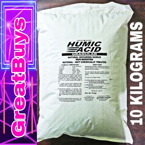 Humic Acid Kilo Bag Granular Grow More Usa Humic Acid