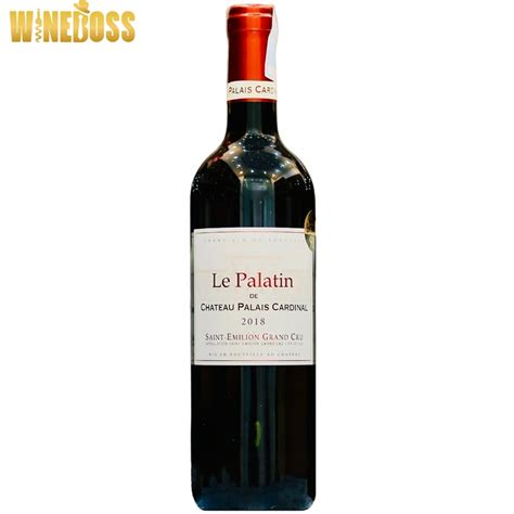 Rượu Vang Pháp LE PALATIN DE CHATEAU PALAIS CARDINAL 2018 Grand Cru