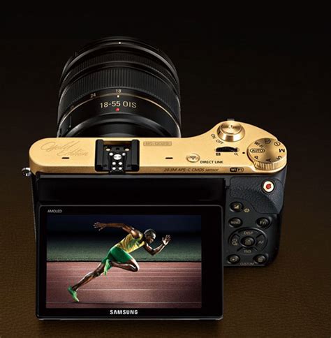 Limited Edition Gold Plated Samsung Nx300 Camera On Sale For 2700