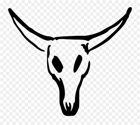 Free Longhorn Skull Silhouette, Download Free Longhorn Skull Silhouette png images, Free ...