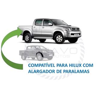 Kit DIANTEIRO Apara Barro Lameiro PARA BARRO Da Toyota Hilux