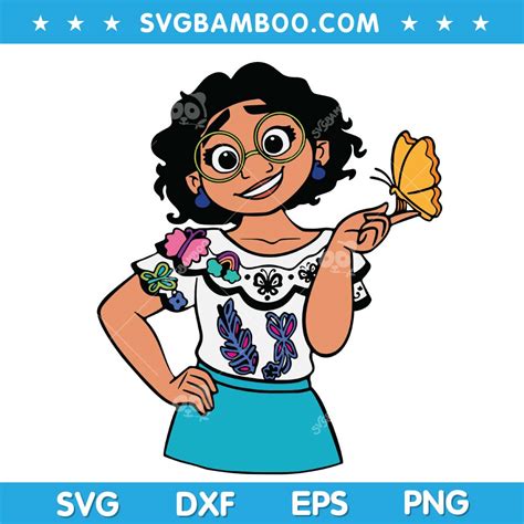 Mirabel Disney Encanto Svg Mirabel Butterfly Svg