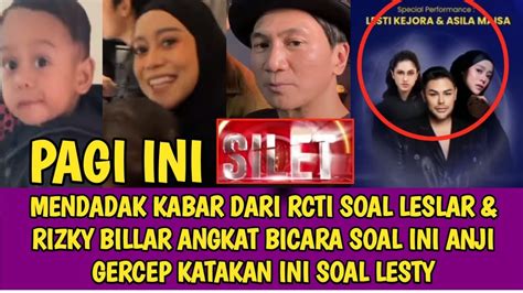 Mendadak Kabar Dari Rcti Soal Leslar Rizky Billar Angkat Bicara Soal