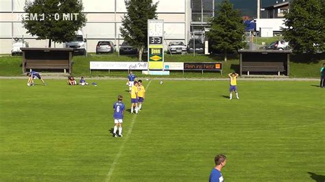 Fussball U Sv Kematen West Mittelgebirge Youtube