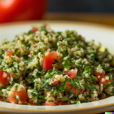 Lebanese Tabbouleh Salad Middle Eastern Recipes