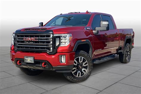 Pre Owned 2021 Gmc Sierra 2500hd At4 4wd Crew Cab 159 Crew Cab Pickup In Houston Mf313233