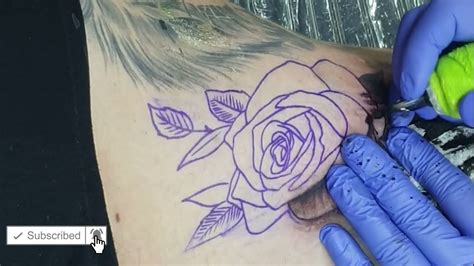 Rose tattoo tetovaza ruze - YouTube