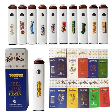 Popular Big Chief Disposable Vape Pens Mah Rechargeable Battery