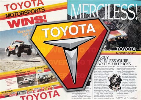 Toyota Trucks Heritage Colors Sticker Tacoma Tundra 4runner TRD FJ Land ...