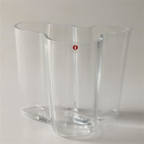 Alvar Aalto Vas Savoy Glas Iittala Finland Glas Bruksglas