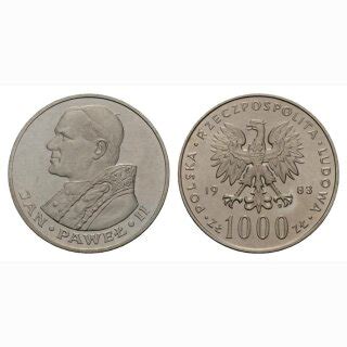 Polen Zloty Johannes Paul Ii Silber