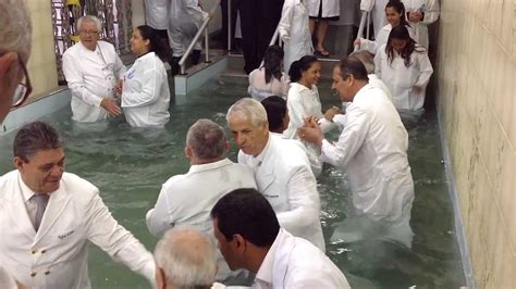 Batismo Nas Guas Igreja Evang Lica Assembleia De Deus Sede