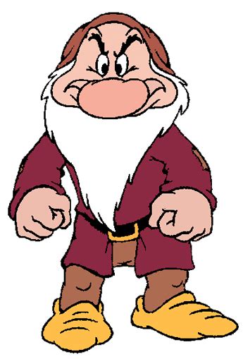 Grumpy The Dwarf Grumpy Dwarf Thanksgiving Cartoon Cartoon Styles