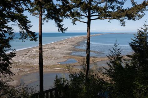 Dungeness Spit Olympic Peninsula USA Stock Photo Image Of Shore