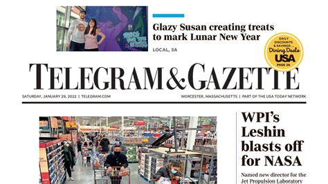 Telegram And Gazette Subscribers Can Read E Edition During Storm