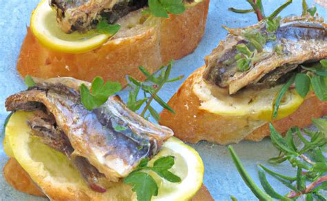 Recette Crostini Aux Filets D Anchois 750g