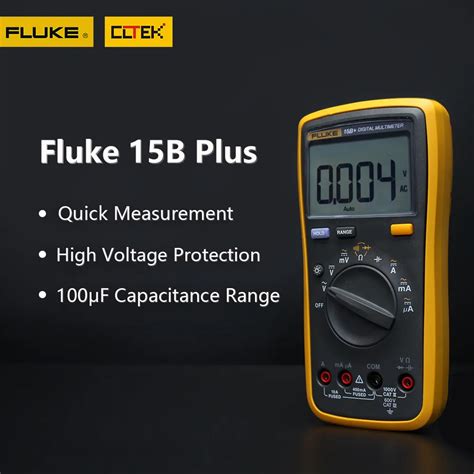 Fluke Mult Metro Inteligente Profesional 15B Plus Mult Metro Digital