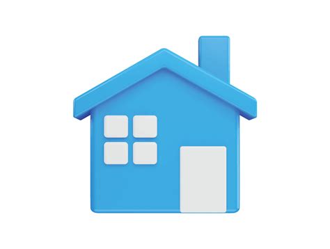 Home Icon 3d Rendering Vector Illustration 21889723 Vector Art At Vecteezy