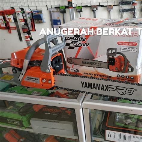 Jual Yamamax Mesin Gergaji Kayu Pohon Chainsaw Senso Inch Di Lapak