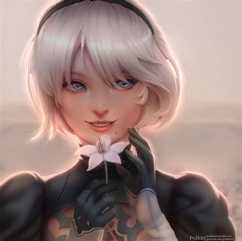 Wallpaper Anime Girls NieR Nier Automata 2B Nier Automata Short