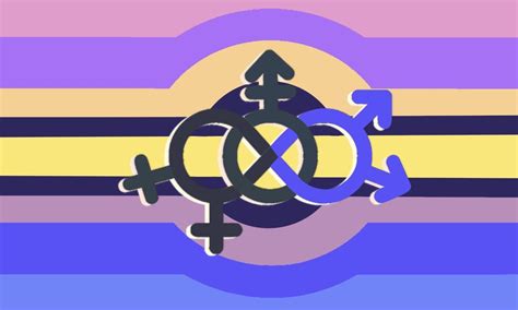 Omnisexual Bigender Flag For U Moibi R Queervexillology