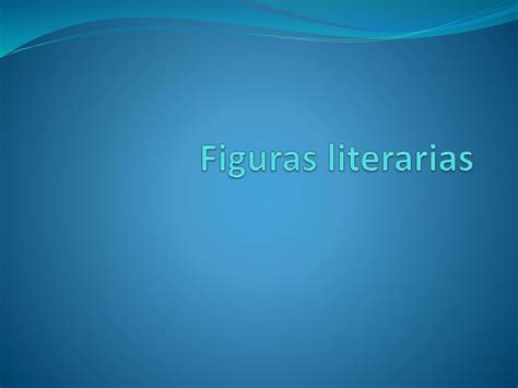 Figuras Literarias Ppt Descarga Gratuita