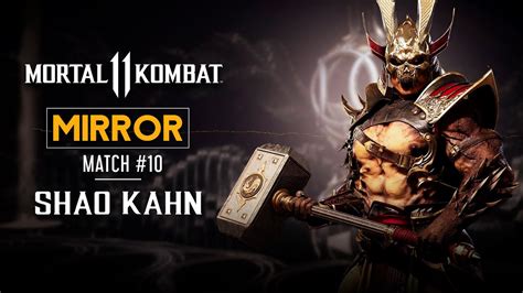 Mortal Kombat 11 Shao Kahn Vs Shao Kahn Very Hard 5 Rounds Youtube