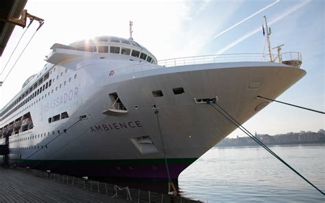 Sailawaze Uk Sally Gunnell Christens Ambassador Cruise Ship Ambience