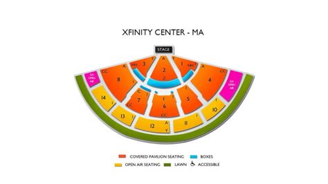 Xfinity Center Seating Chart Find The Perfect Seat Seatgraph