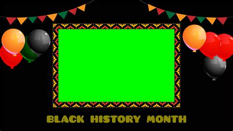 Black History Month Ballon Background 16746543 Stock Video at Vecteezy