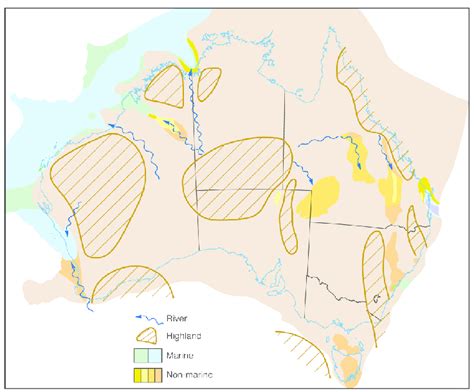 Generalised Early Triassic Palaeogeographic Map Based On Information