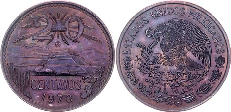 Centavos Type National Emblem M Xico Numista