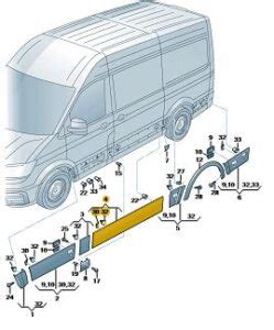 Van Parts Direct Vw Crafter Drivers Side Large Trim Piece