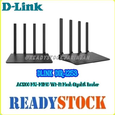 Jual Dlink Dir Ac Mu Mimo Wi Fi Mesh Gigabit Router Shopee