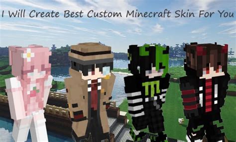 Create Best Custom Minecraft Skins For You By M Haris18 Fiverr