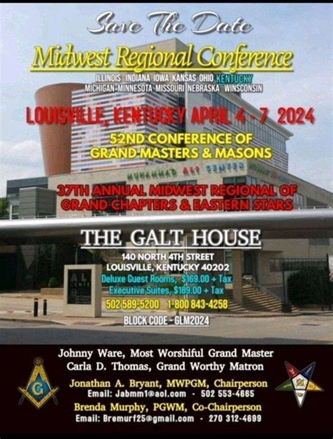 Annual Midwest Regional Conference Prince Hall Grand