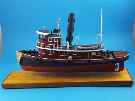 H140 Ho 78 Full Hull Steam Tug Exeter L 10 5 8 Sea Port Model Works