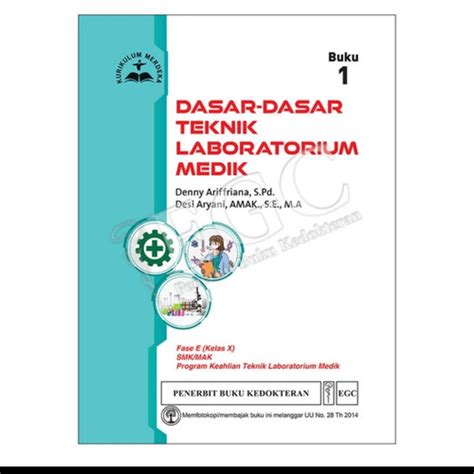 Jual Dasar Dasar Teknik Laboratorium Medik Smk Teknologi Laboratorium