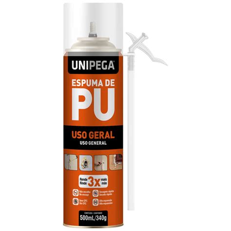 ESPUMA EXPANSIVA PU UNIPEGA 500ML Carmo Sion