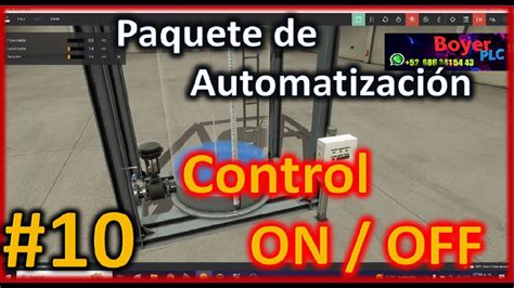 Control De Nivel ON OFF Practica 10 YouTube