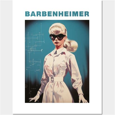 BARBENHEIMER Barbie X Oppenheimer 2023 Barbie Oppenheimer Posters