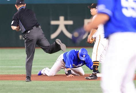 中日・中田 まさかの二塁けん制死で勝ち越しチャンス消える 「それはあかん」「打って取り返して」の声― スポニチ Sponichi Annex 野球