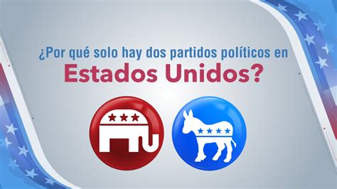 Por qué solo cuentan dos partidos políticos en EE UU